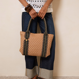 Misool Small Leather Tote Bag