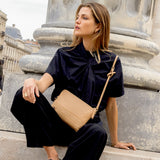 Palasari Leather Crossbody Pouch