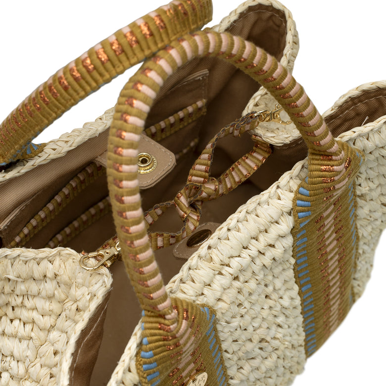 Gili Raffia Tote Bag