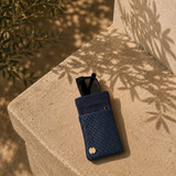 Kecamata Canvas and Leather Sunglass Case