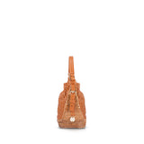 Keliki Mini Plant Fibre and Leather Bucket Bag