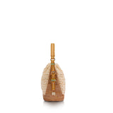 Keliki Plant Fibre and Raffia Bucket Bag