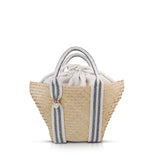 Siap Mini Tapered Basket Bag – Black & Cream