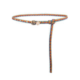 Sunda Slim Jacquard Belt - Marley