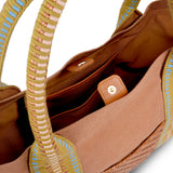 Ulu Mini Canvas and Leather Tote Bag