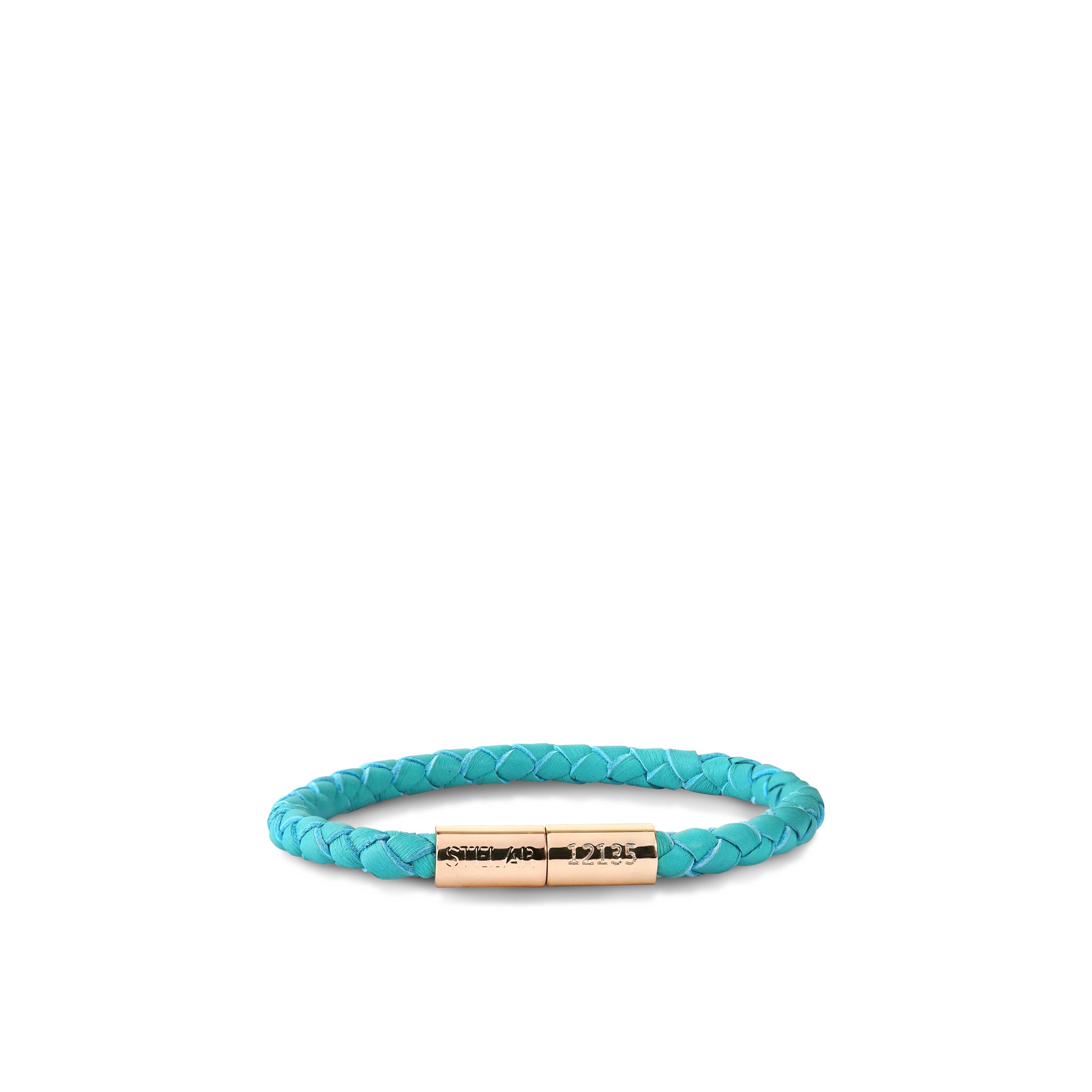 Teman Slim Woven Leather Bracelet