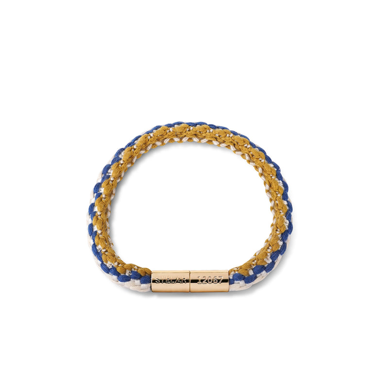 Teman Slim Woven Jacquard Bracelet