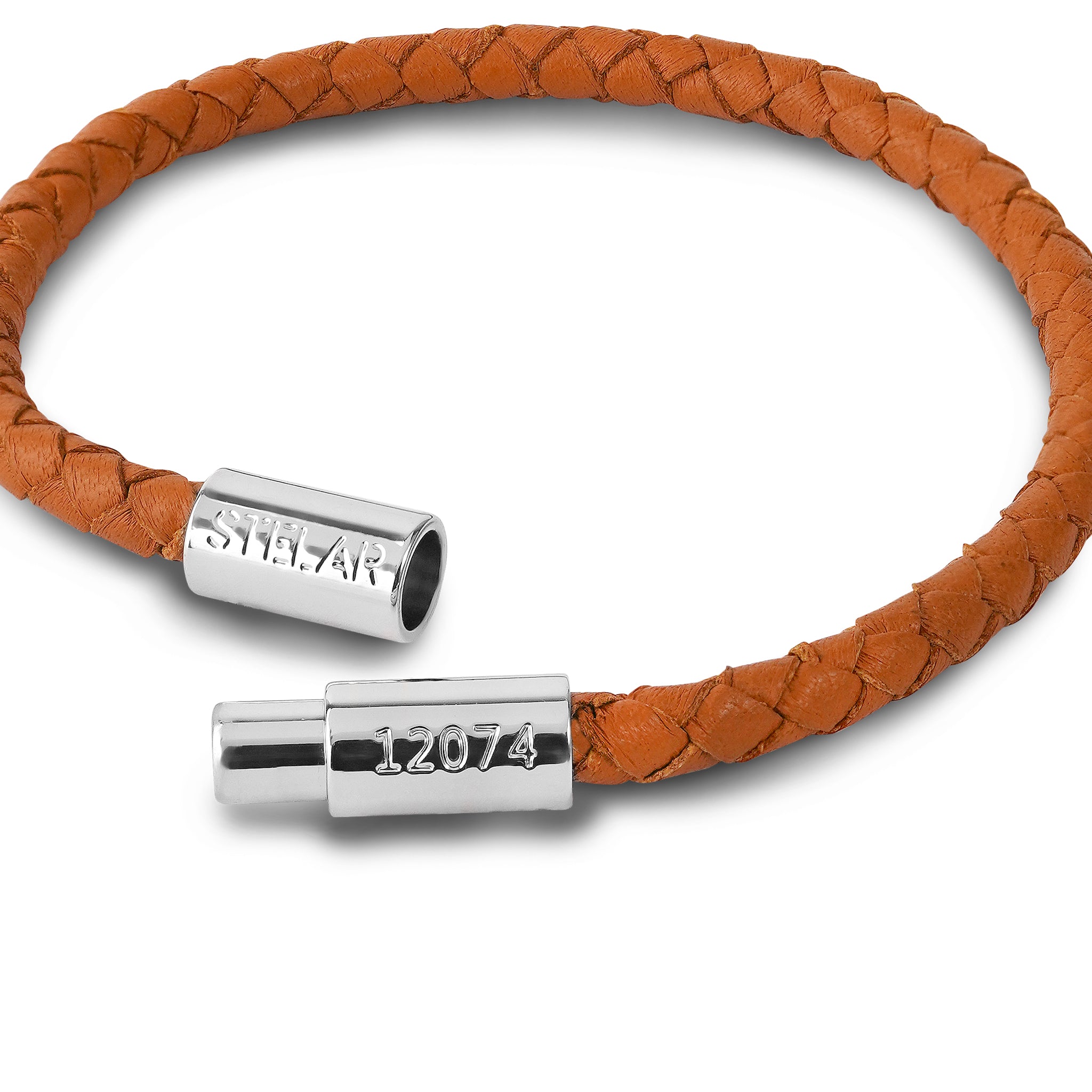Teman Slim Woven Leather Bracelet