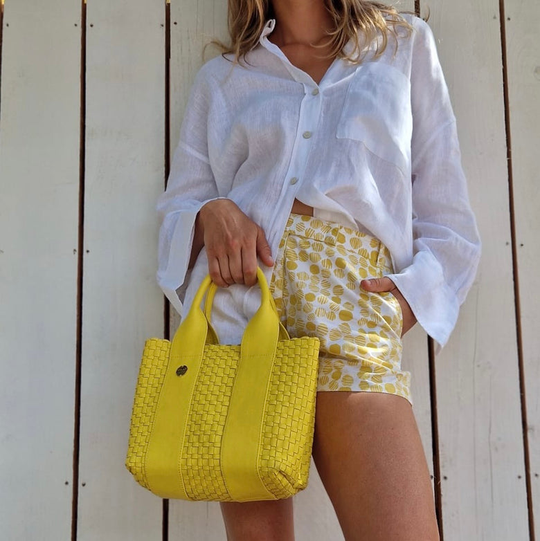 Gili Leather Tote Bag