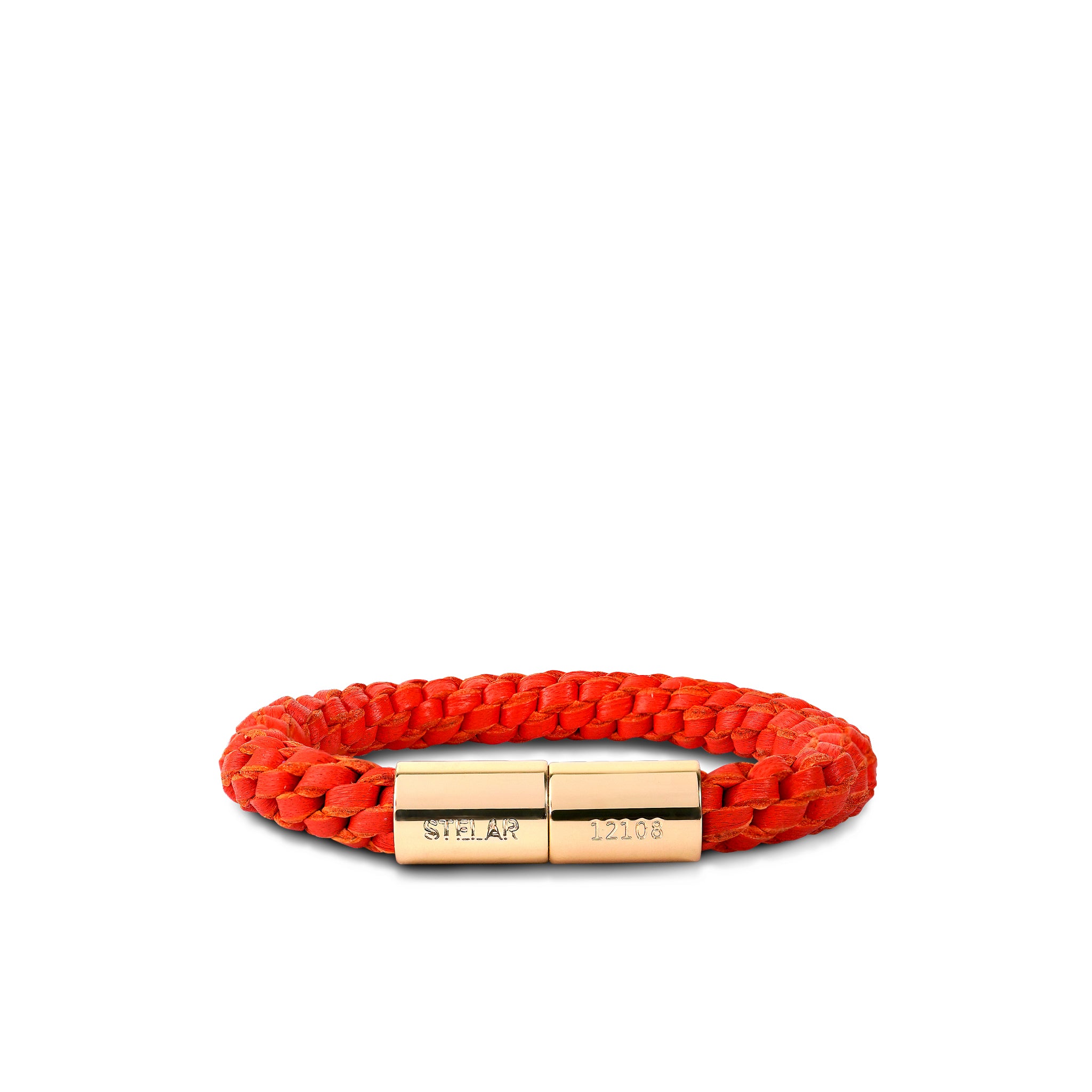 Teman Wide Woven Leather Bracelet