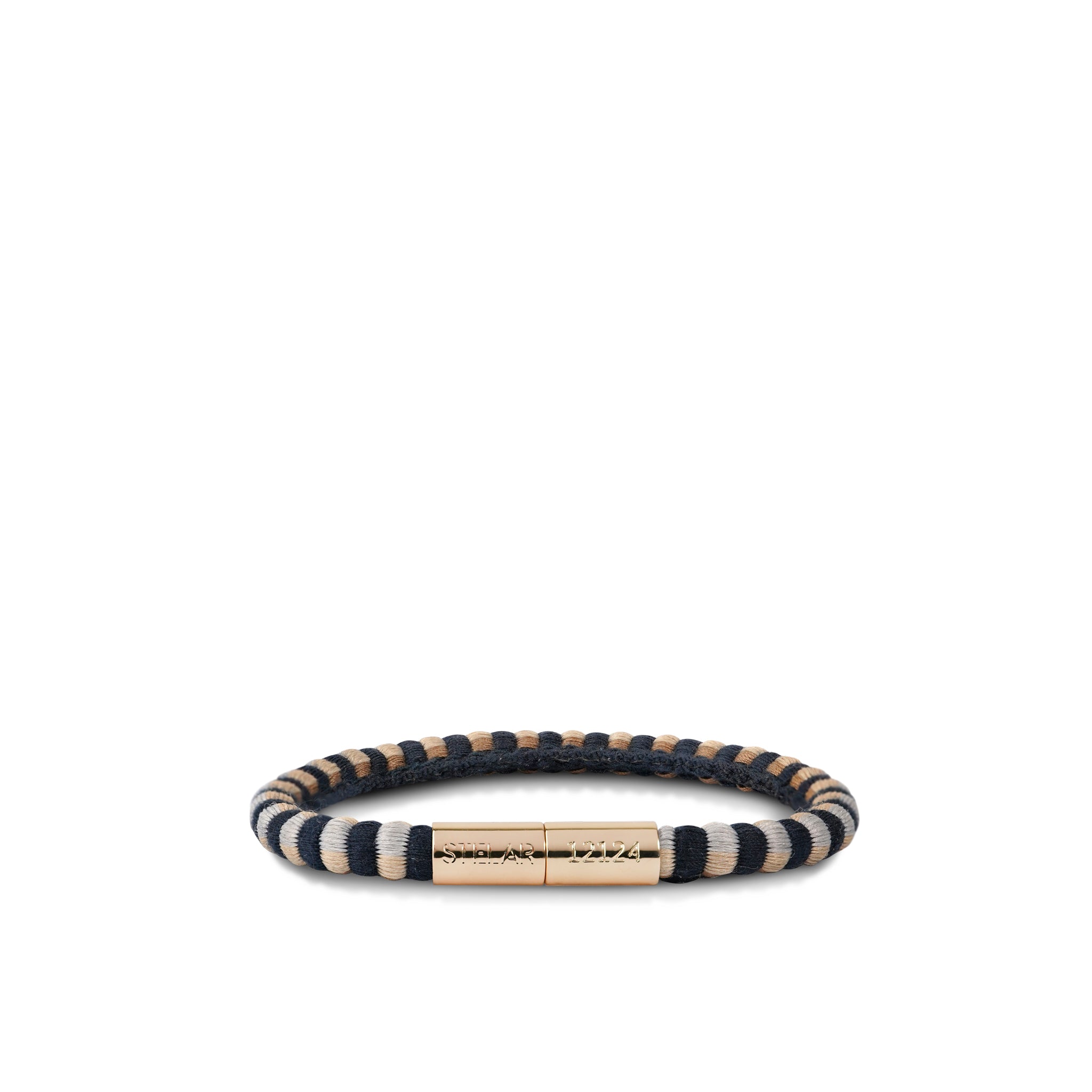 Teman Slim Woven Jacquard Bracelet