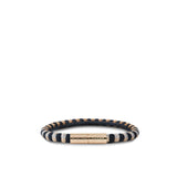 Teman Slim Woven Jacquard Bracelet
