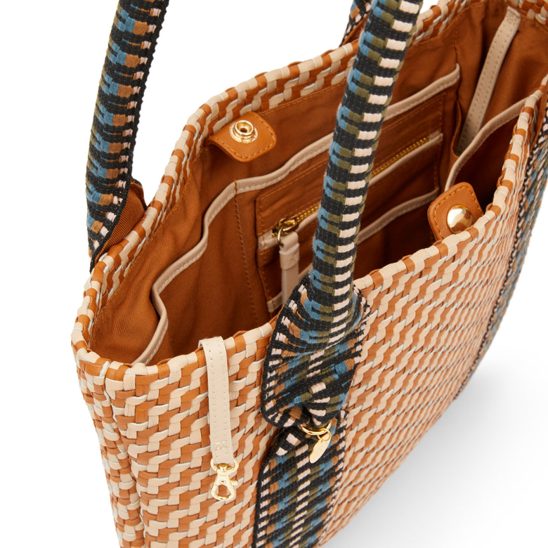 Misool Small Leather Tote Bag