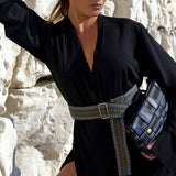 Uma Woven Clutch Bag