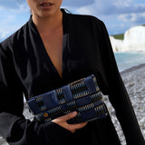Uma Woven Clutch Bag