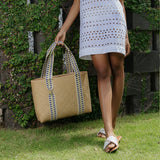 Mentawai Medium Bamboo Tote Bag