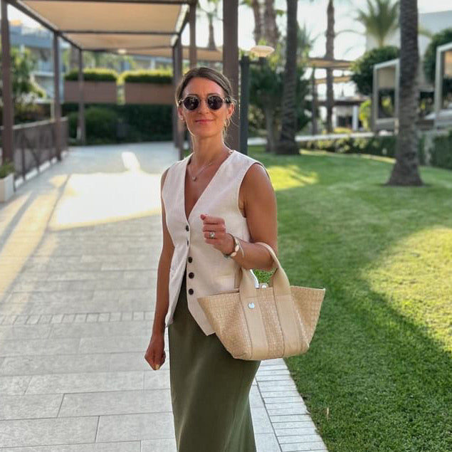 Gili Leather Tote Bag