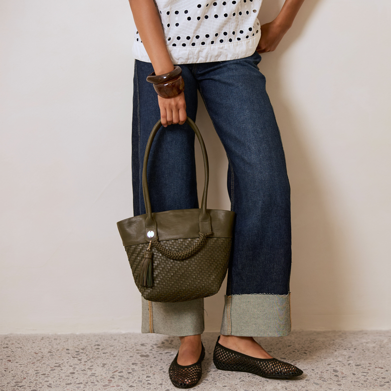 Tinga Leather Tote Bag