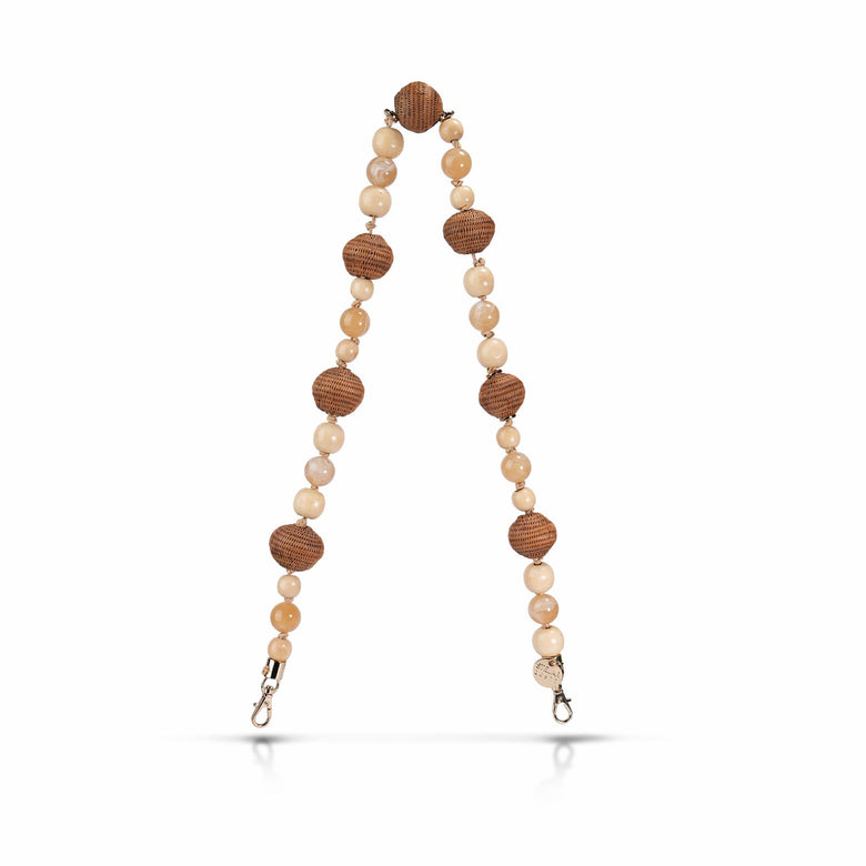 Manik Beaded Bag Strap