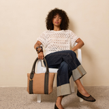 Misool Small Leather Tote Bag