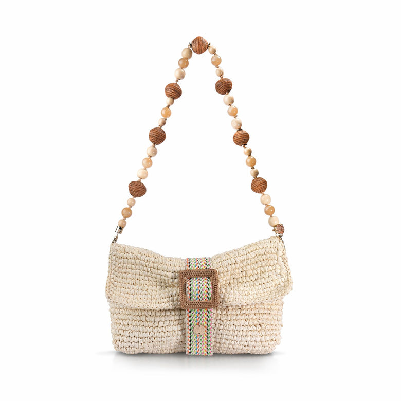 Manik Beaded Bag Strap