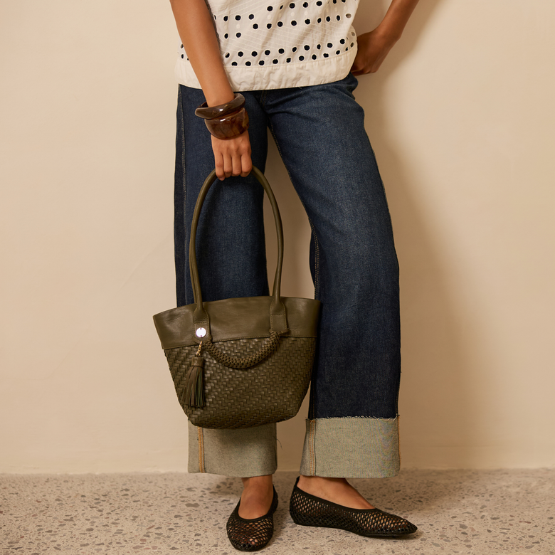 Tinga Leather Tote Bag