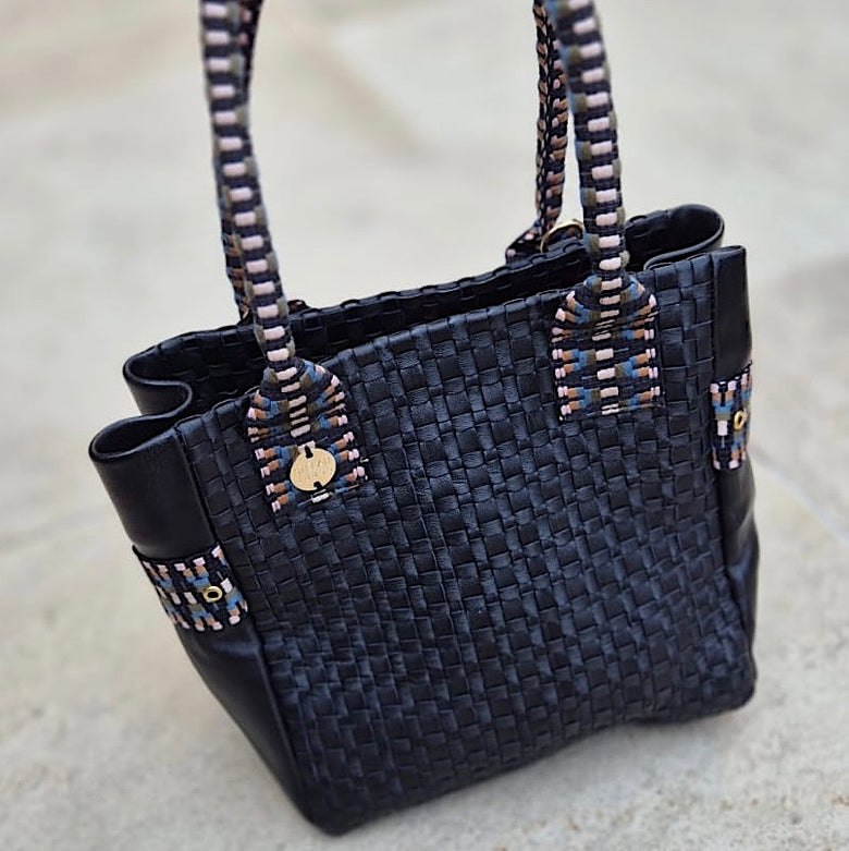 Kaba Mini Leather Tote Bag