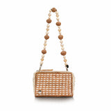 Pulau Mini Raffia Clutch Bag
