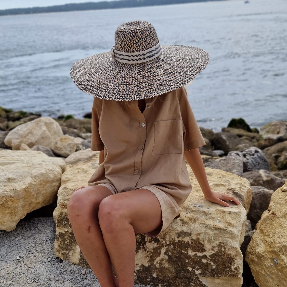 Larisa Wide Brim Hat