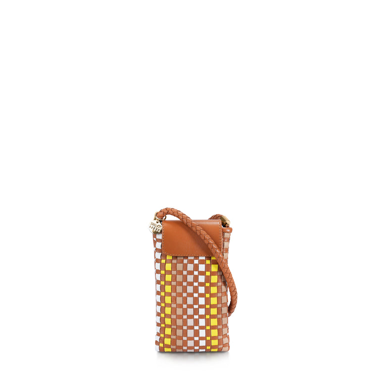 Berawa Leather Crossbody Phone Pouch