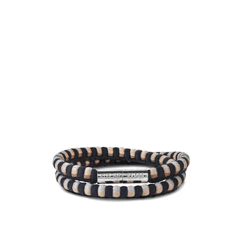 Teman Double Woven Jacquard Bracelet