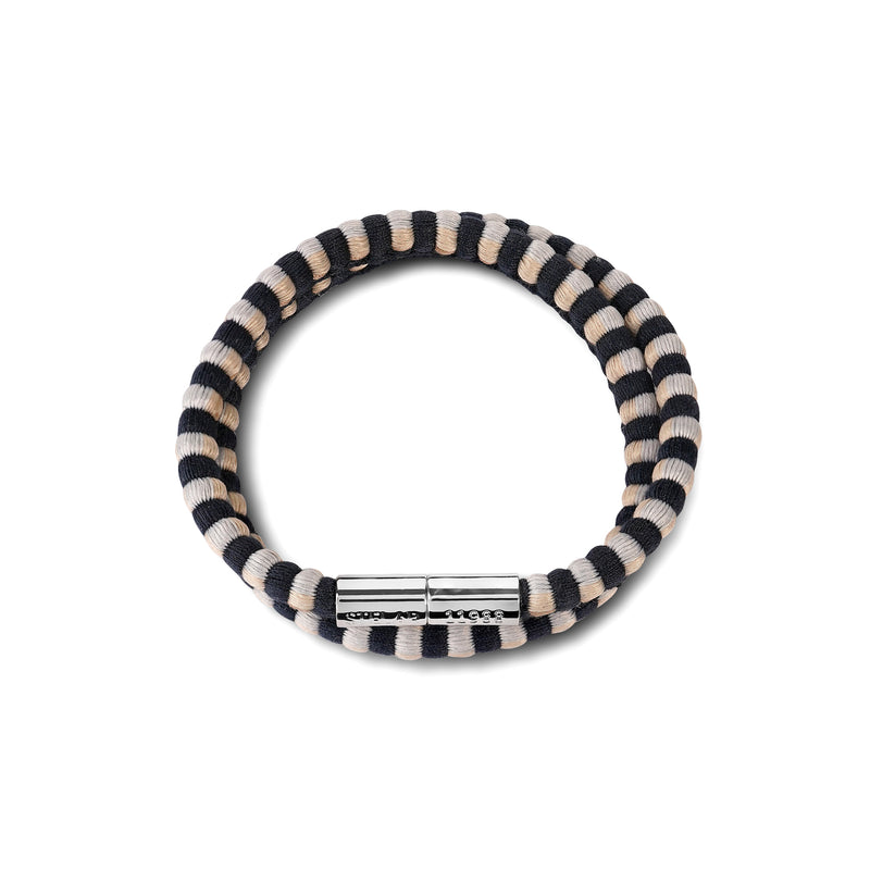 Teman Double Woven Jacquard Bracelet