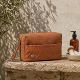 Cuci Canvas and Leather Washbag