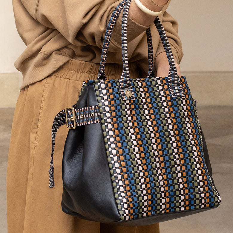 Kaba Leather Tote Bag