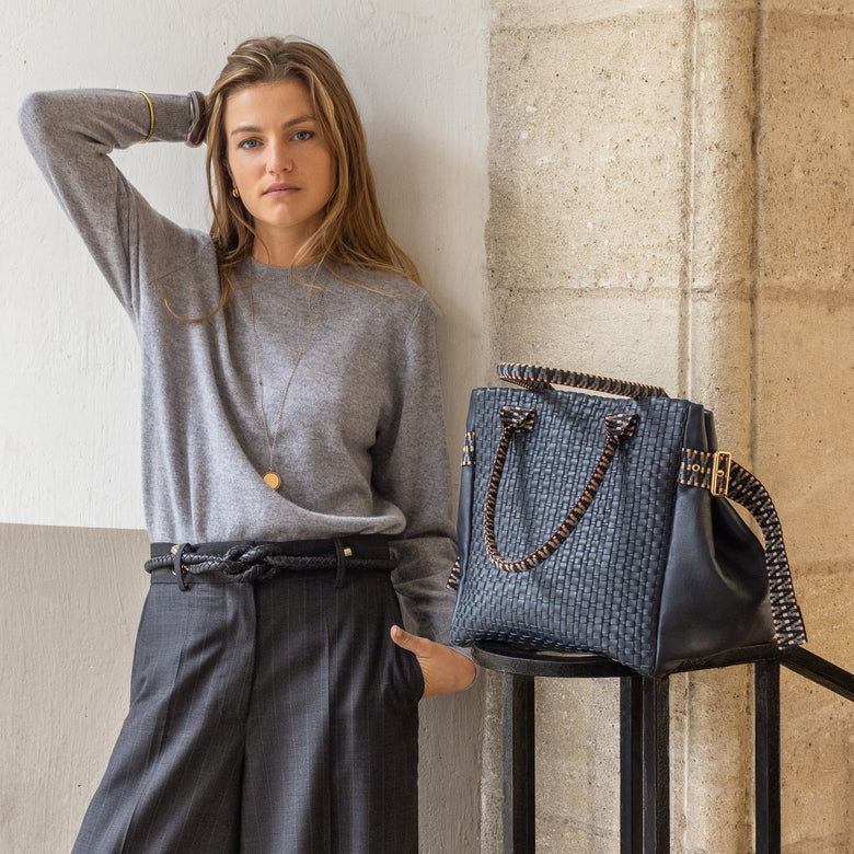 Kaba Leather Tote Bag