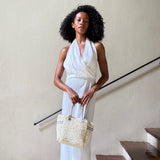 Kaba Mini Raffia Tote Bag