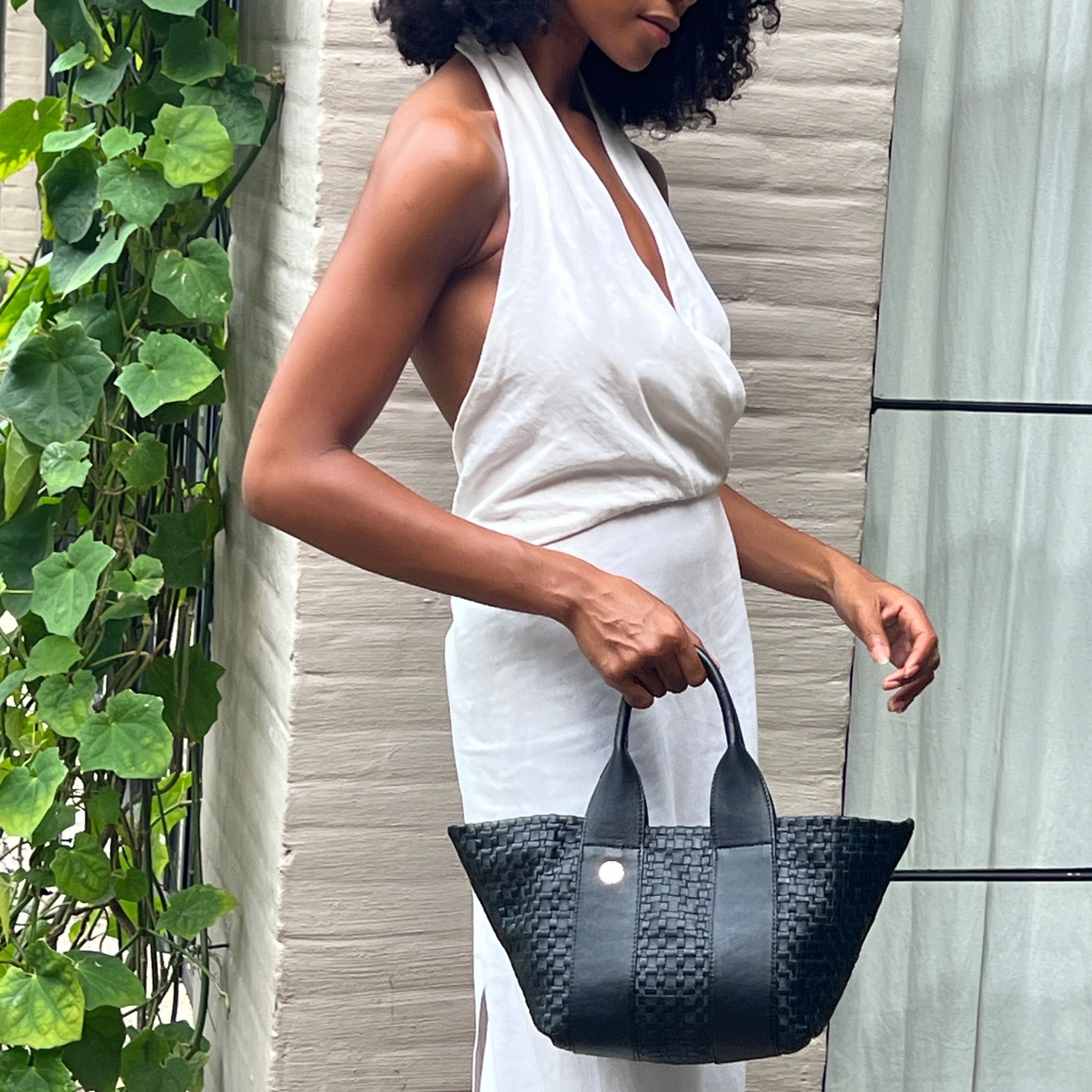 Gili Leather Tote Bag