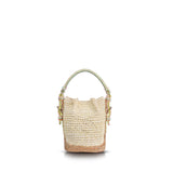 Keliki Mini Raffia Bucket Bag