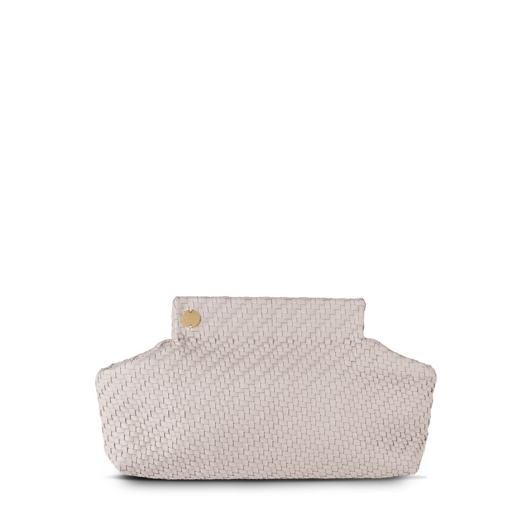 Lilis Medium Leather Frame Clutch Bag