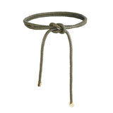 Meno Double Wrap Leather Belt