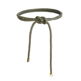 Meno Double Wrap Leather Belt