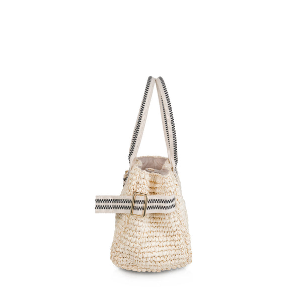 Kaba Mini Raffia Tote Bag