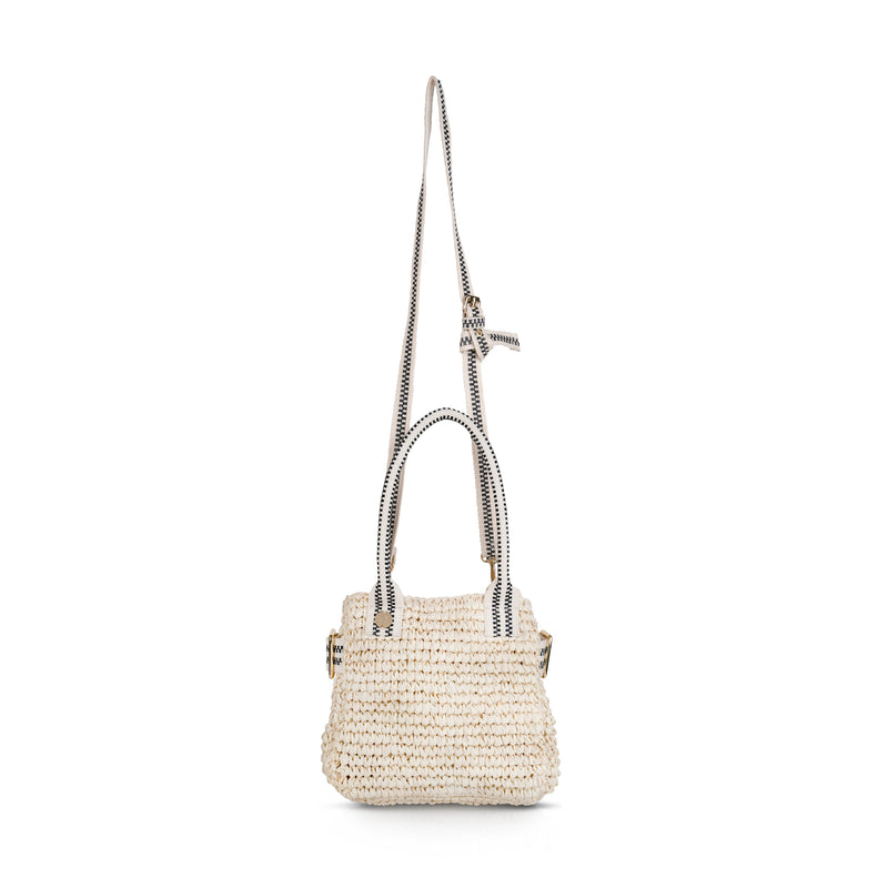 Kaba Mini Raffia Tote Bag
