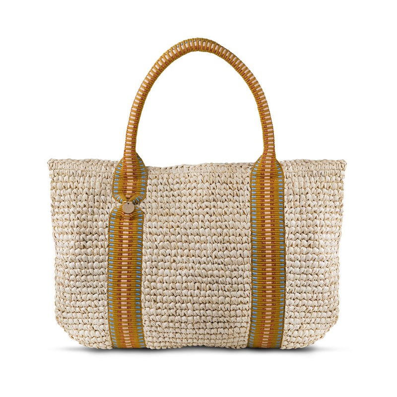 Misool Raffia Tote Bag