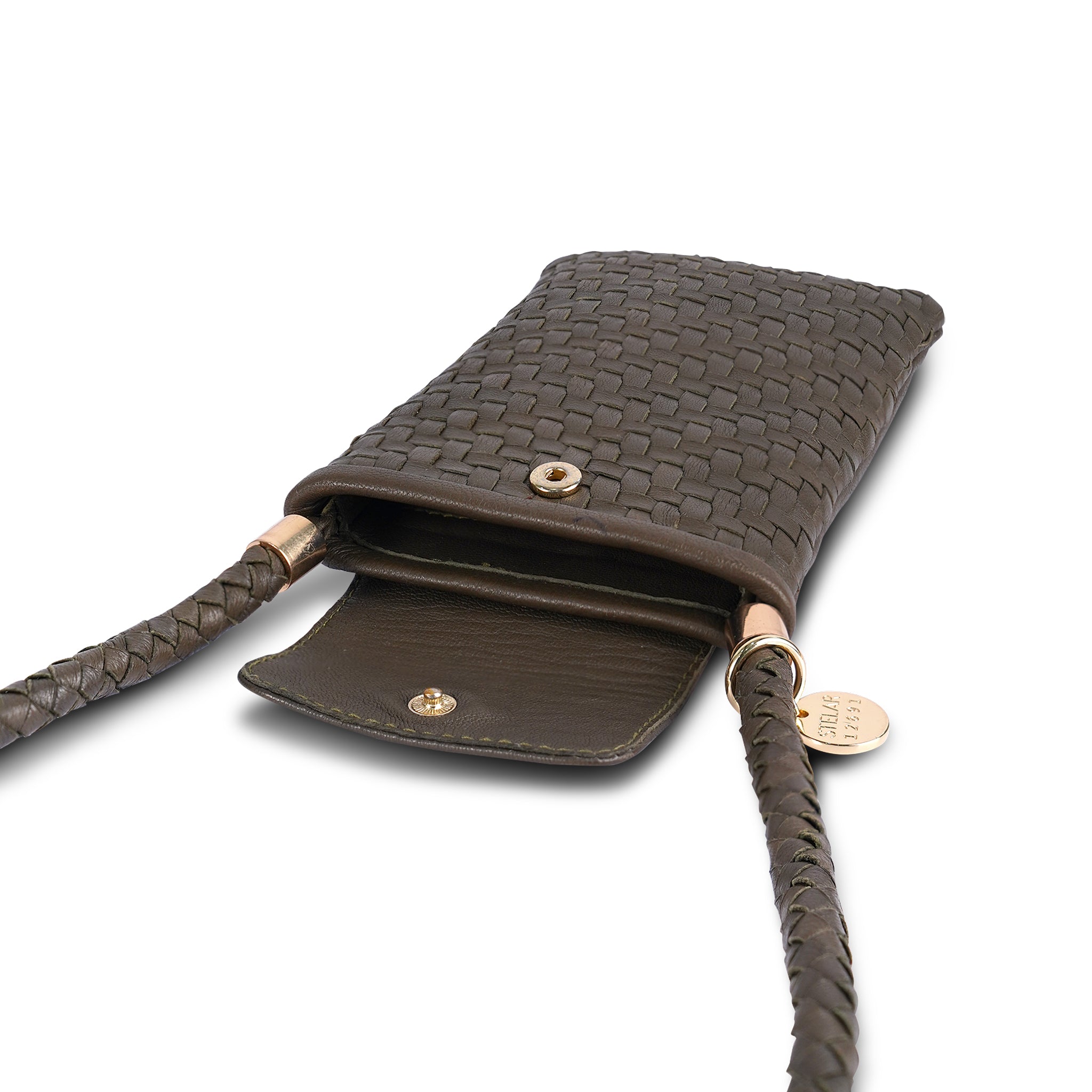 Berawa Phone Pouch – Dark Olive