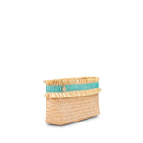 Sita Mini Raffia Clutch Bag