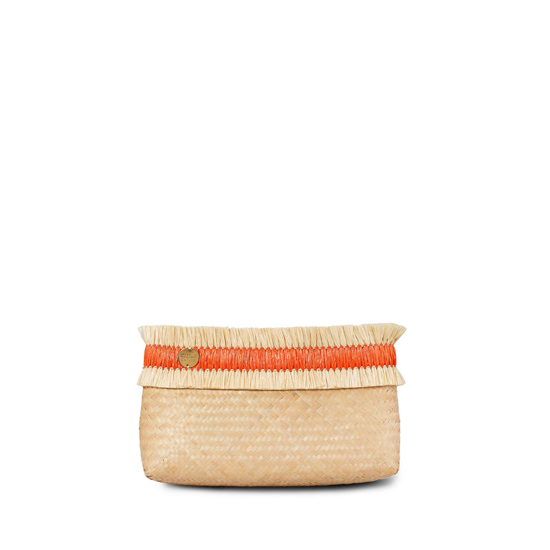 Sita Mini Raffia Clutch Bag