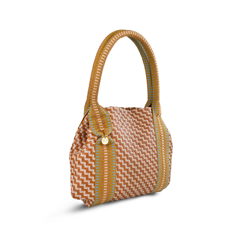Small Misool Tote in Nougat by STELAR