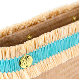 Sita Mini Raffia Clutch Bag