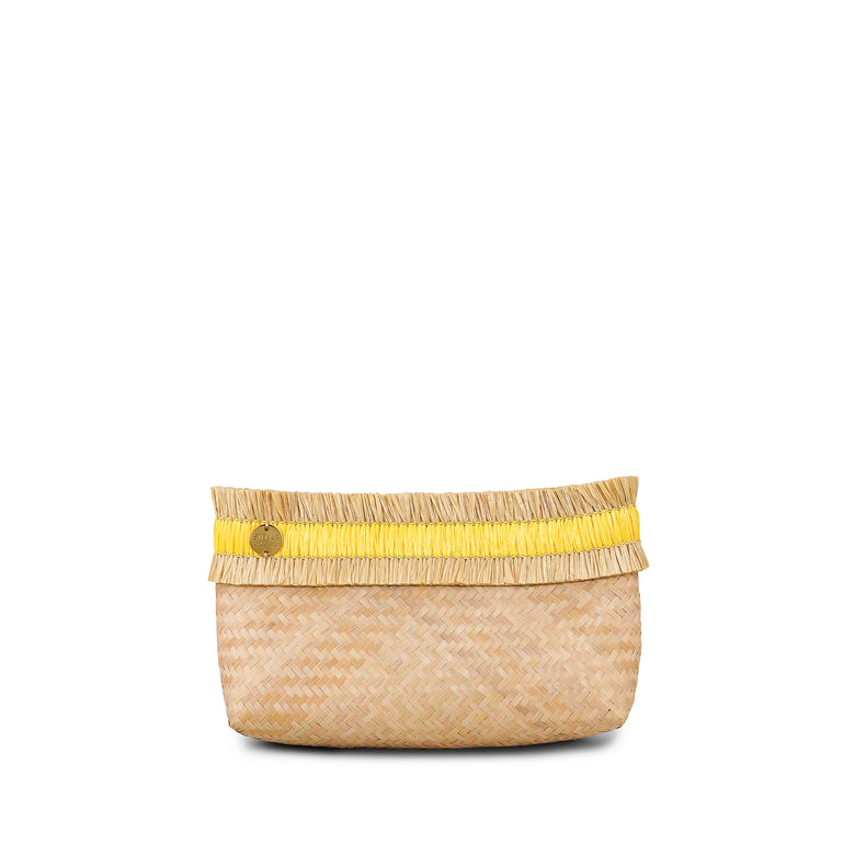 Sita Mini Raffia Clutch Bag